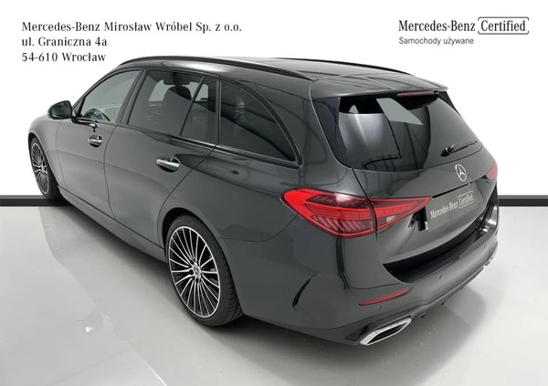 Mercedes-Benz Klasa C cena 239900 przebieg: 21500, rok produkcji 2021 z Wrocław małe 466